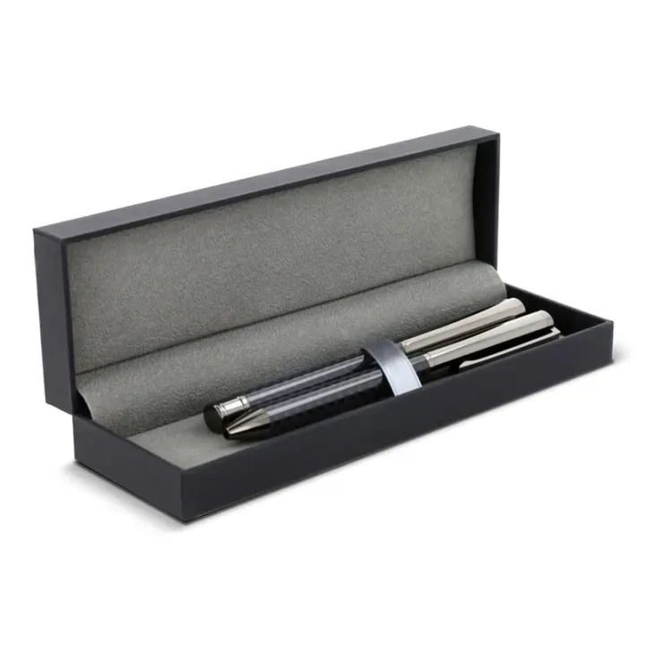 Metal ball pen and roller ball pen set in gift box - LT82153 (N0035)